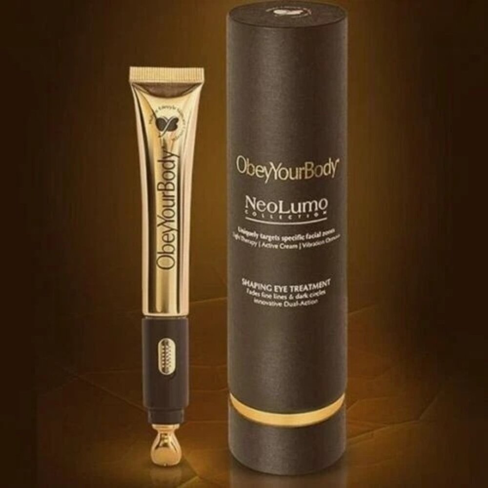 NEOLUMO Obey Your Body SHAPING EYE TREATMENT-Fades Fine Lines & Dark Circles-NEW
